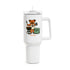 Grateful Dead - Grillin' Bear Life is dead. "Fat Man" Tumbler, Double Insulated 40oz Travel Mug - StealieShop
