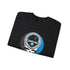 Grateful Dead - Carolina Panthers Stealie Grateful Dead Crewneck Sweatshirt - NFL - StealieShop