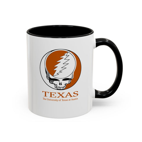 Grateful Dead - University of Texas Grateful Dead Stealie Coffee Mug (11oz or 15oz) - StealieShop