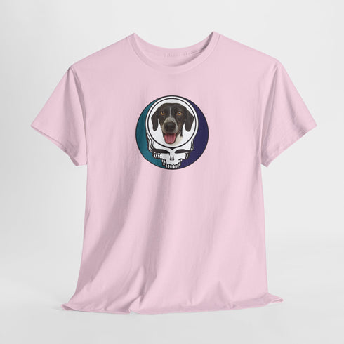 Custom Dog Stealie Unisex Grateful Dead T-Shirt (53)