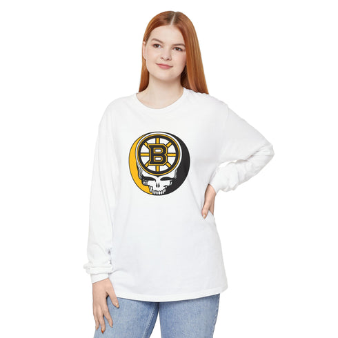 Boston Bruins Vineyard Collection Unisex Garment-Dyed Long Sleeve T-Shirt