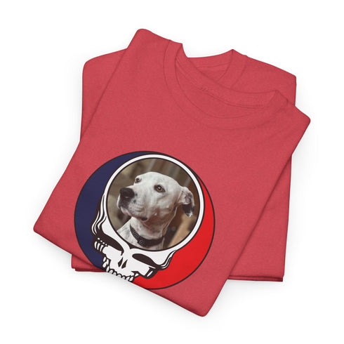 Custom Dog Stealie Unisex Grateful Dead T-Shirt (114)
