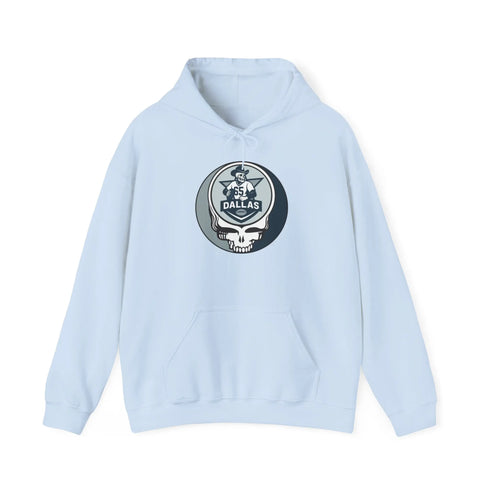 Grateful Dead - Dallas Cowboys Stealie Grateful Dead Hooded Sweatshirt - NFL - StealieShop