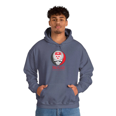 McGill University Grateful Dead Unisex Heavy Blend Hoodie StealieShop