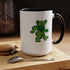 Grateful Dead - Green Dancing Bear Coffee Mug - StealieShop