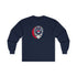 Grateful Dead - Cleveland Guardians Classic Stealie Long Sleeve Tee - MLB - StealieShop