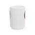 Grateful Dead - Arizona Cardinals Stealie Ceramic Coffee Mug - 15ounce - NFL - StealieShop