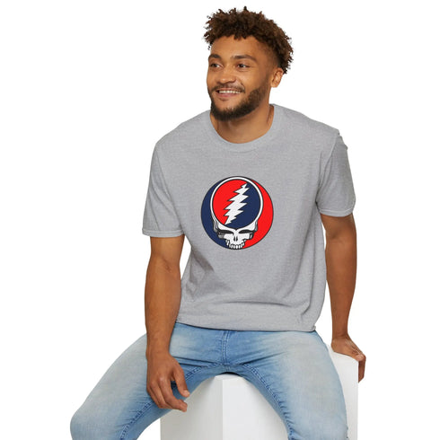 Classic Grateful Dead Steal Your Face Tee Printify