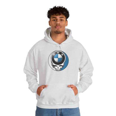 BMW Steal Your Face Grateful Dead Unisex Hoodie - StealieShop