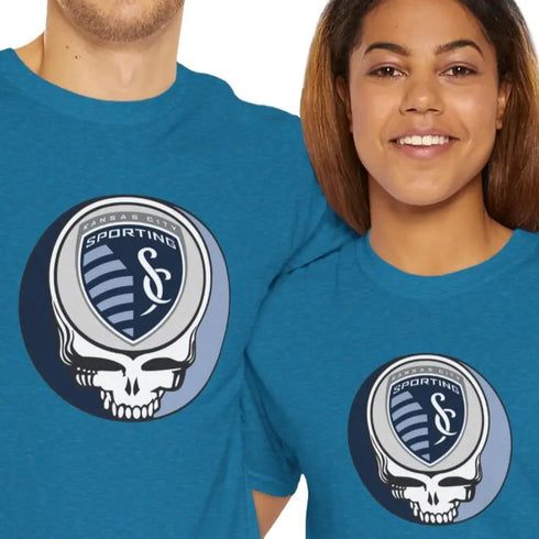 Kansas City Sporting FC Grateful Dead T-Shirt - MLS Soccer StealieShop