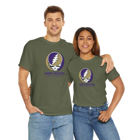 James Madison University Grateful Dead T-Shirt Printify