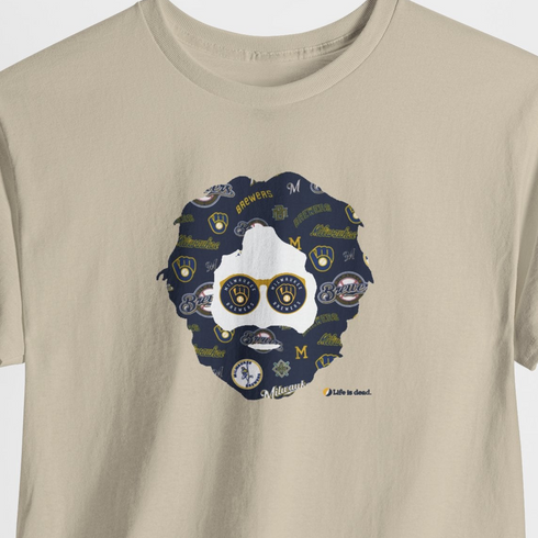 Brewers Jerry Life is dead.® Unisex Grateful Dead T-Shirt