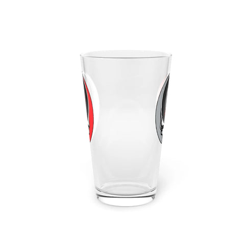Portland Trailblazers Grateful Dead Stealie Pint Glass, 16oz - NBA - StealieShop