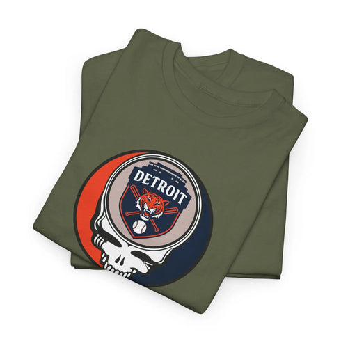 Grateful Dead - Detroit Tigers Grateful Dead Steal Your Face T-Shirt - MLB - StealieShop