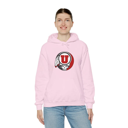 University of Utah Grateful Dead Hoodie StealieShop