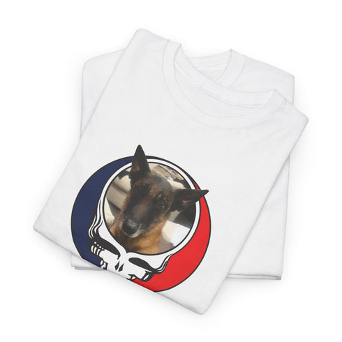 Custom Dog Stealie Unisex Grateful Dead T-Shirt (60)