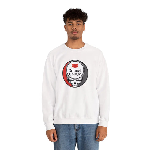 Grateful Dead - Grinnell College Stealie Crewneck Sweatshirt - StealieShop