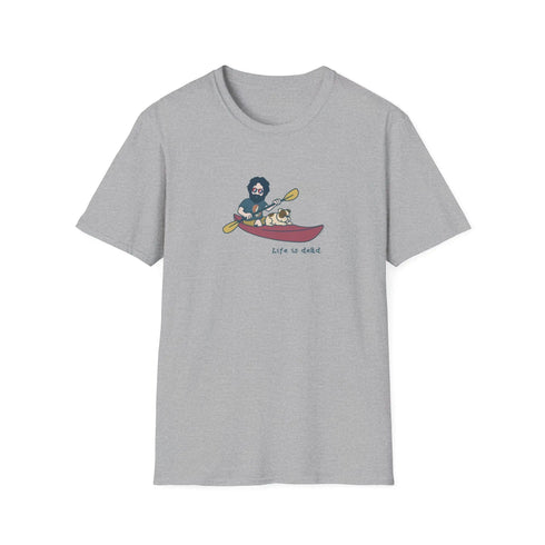 Grateful Dead - Kayakin' Jerry - Life is dead. Grateful Dead TShirt - StealieShop