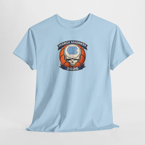 UNC March Madness 2026 Basketball Stealie T-shirt