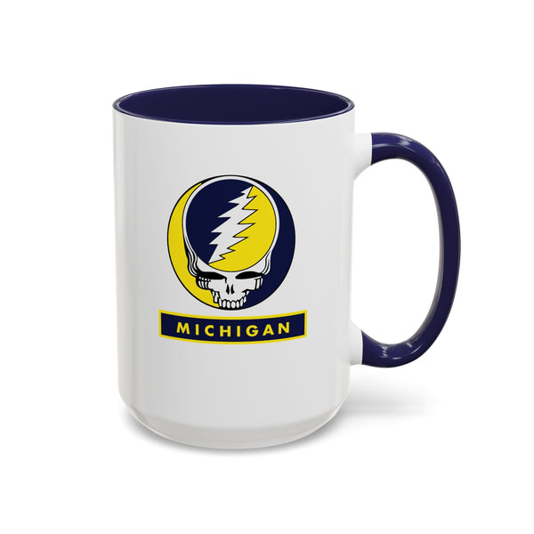 Grateful Dead - Michigan Stealie Coffee Mug - StealieShop