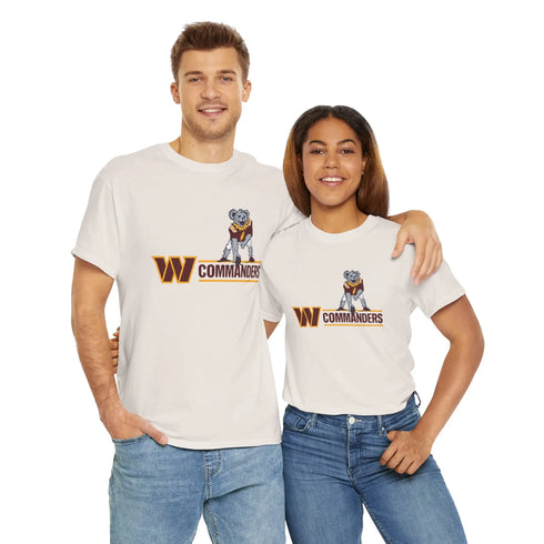 Washington Commanders Dancing Bear Grateful Dead T-Shirt StealieShop