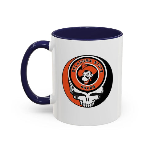 Oklahoma State University Grateful Dead Stealie Coffee Mug (11oz or 15oz) - StealieShop