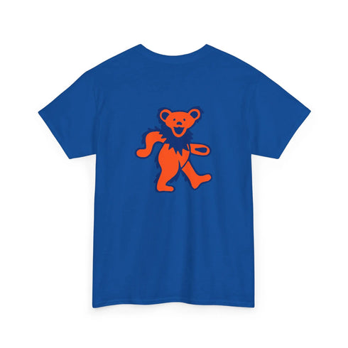 Grateful Dead - New York Mets Classic Stealie / Dancing Bear Two-Sided T-Shirt - MLB - StealieShop