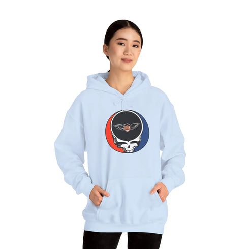 Grateful Dead - Custom ATC Freight Stealie Grateful Dead Hoodie Sweatshirt - StealieShop