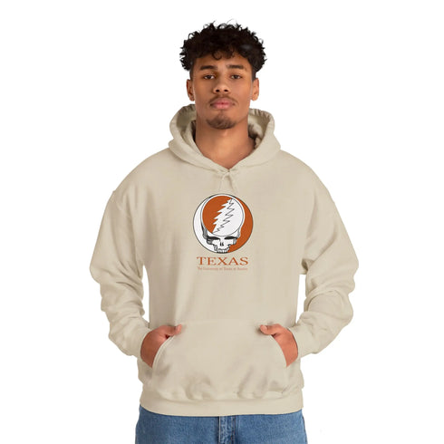 University of Texas Grateful Dead Unisex Heavy Blend Hoodie - Hooded Sweatshirt - UT Austin - StealieShop