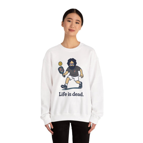 Grateful Dead - Jerry's in A Pickle | Life is dead. Crewneck Sweatshirt - StealieShop
