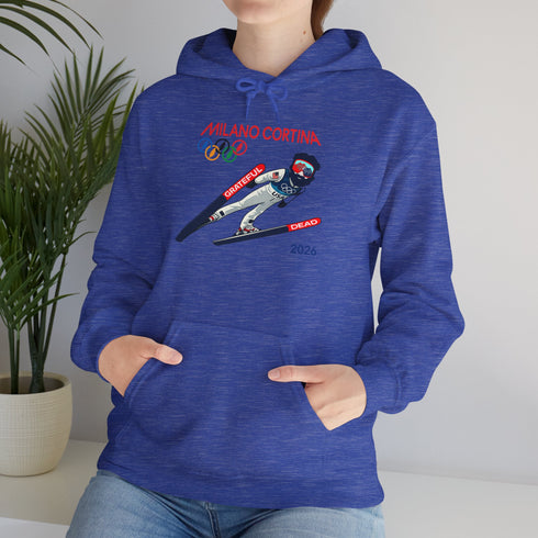 'Ski Jumpin' Jerry' 2026 Milano Cortina Olympics Unisex Heavy Blend Hoodie