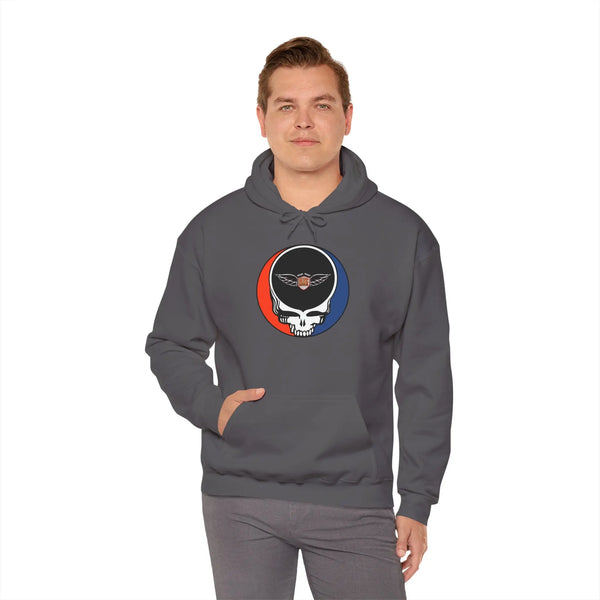 Grateful Dead - Custom ATC Freight Stealie Grateful Dead Hoodie Sweatshirt - StealieShop