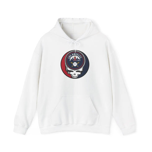 Grateful Dead - Los Angeles Angels Grateful Dead Unisex Heavy Blend Hoodie - Hooded Sweatshirt - StealieShop