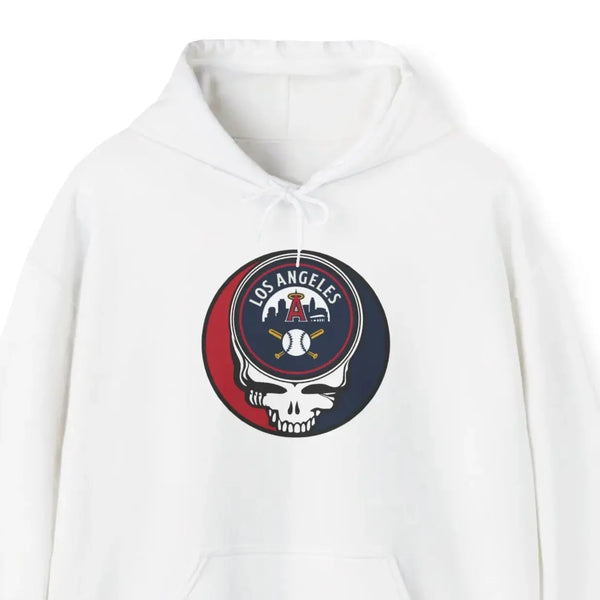 Grateful Dead - Los Angeles Angels Grateful Dead Unisex Heavy Blend Hoodie - Hooded Sweatshirt - StealieShop