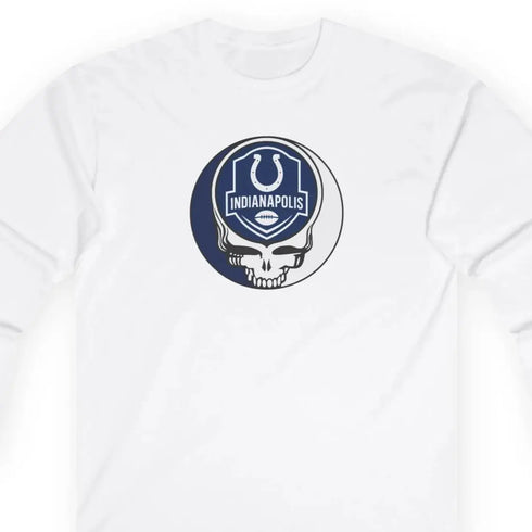 Grateful Dead - The Gridiron Collection: Indianapolis Colts Grateful Dead Long Sleeve Tee - NFL - StealieShop