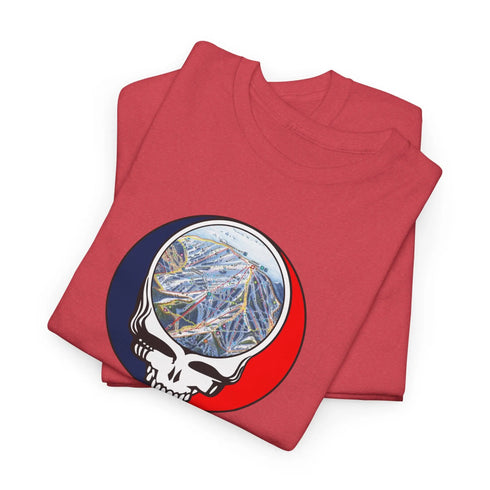 Sun Valley Trail Map Stealie Grateful Dead T-Shirt