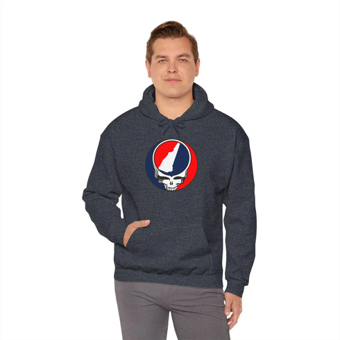 New Hampshire Grateful Dead Unisex Heavy Blend Hoodie StealieShop
