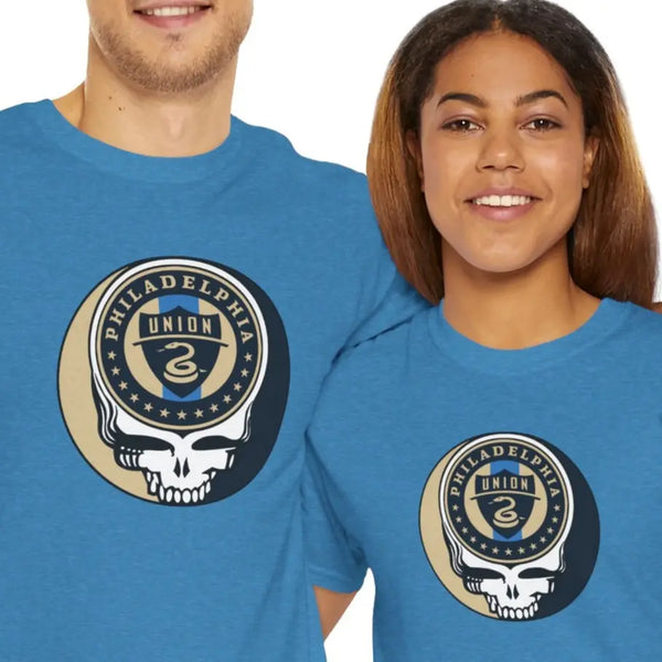 Philadelphia Union Grateful Dead T-Shirt - MLS Soccer StealieShop