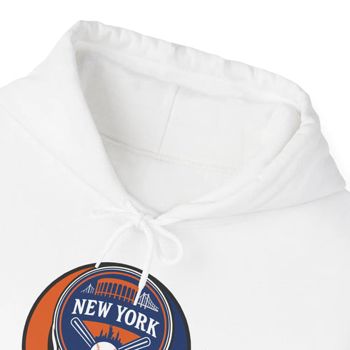 Grateful Dead - Copy of New York Mets Stealie Grateful Dead Unisex Heavy Blend Hoodie - MLB - StealieShop