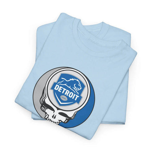 Grateful Dead - Detroit Lions Grateful Dead Steal Your Face T-Shirt - NFL - StealieShop