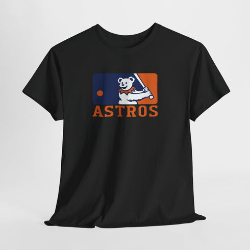 Houston Astros Original Dancing Bear MLB Grateful Dead T-Shirt