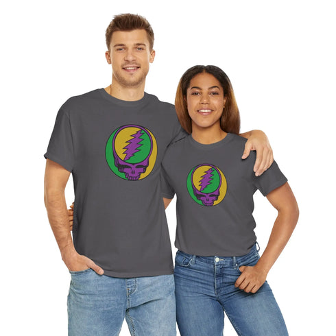 Mardi Gras Grateful Dead T-Shirt StealieShop