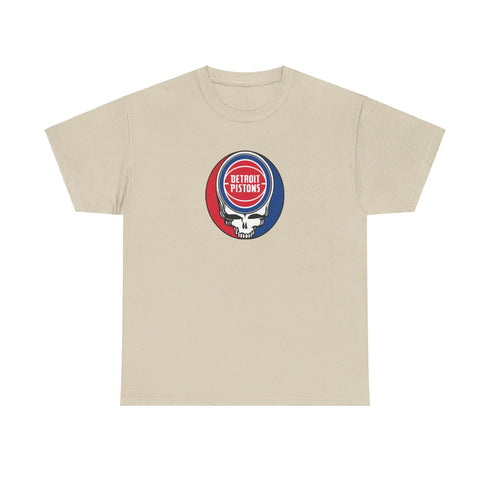 Detroit Pistons Grateful Dead T-Shirt - NBA - StealieShop