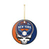 Grateful Dead - New York Baseball Stealie Christmas Ornament - StealieShop