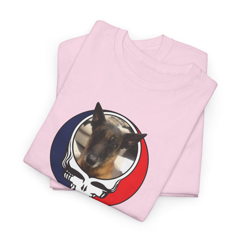 Custom Dog Stealie Unisex Grateful Dead T-Shirt (60)