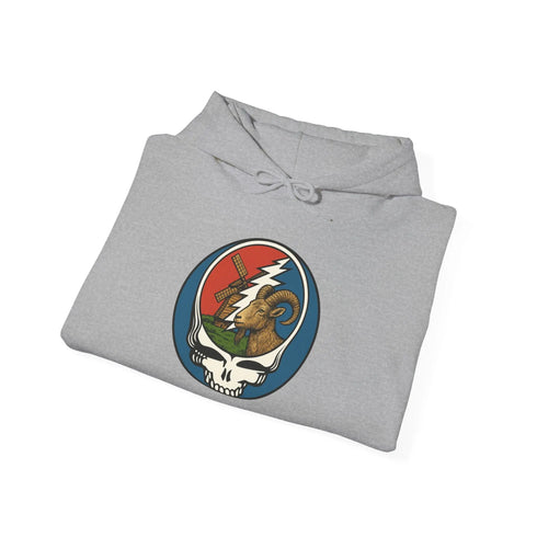 Custom Millbilly Stealie Grateful Dead Hoodie Sweatshirt