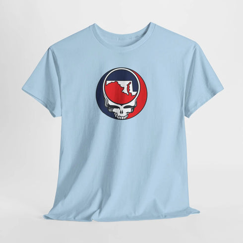 Maryland Map Stealie Grateful Dead T-Shirt