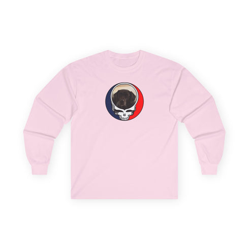 Custom Dog Stealie Grateful Dead Long Sleeve Tee (74)