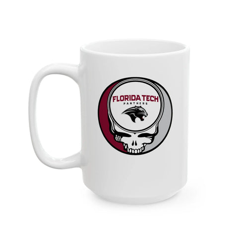 Grateful Dead - Florida Tech Stealie 15 Ounce Grateful Dead Ceramic Mug - StealieShop