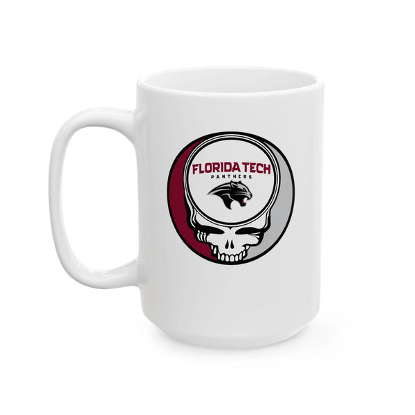 Grateful Dead - Florida Tech Stealie 15 Ounce Grateful Dead Ceramic Mug - StealieShop